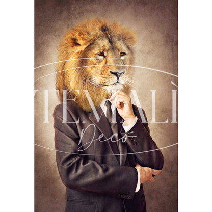 Dècoupage Fauna Pop - Leone Sognante