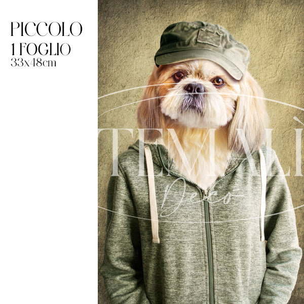 Découpage Fauna Pop - Cane Spericolato