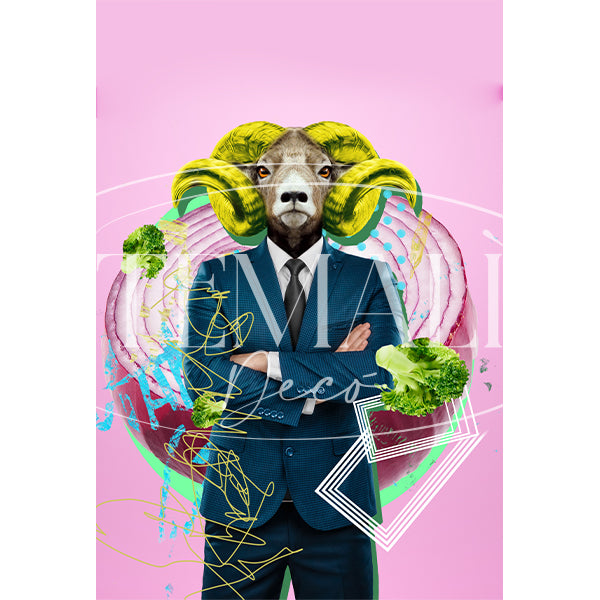 Découpage Fauna Pop - Pink Aries