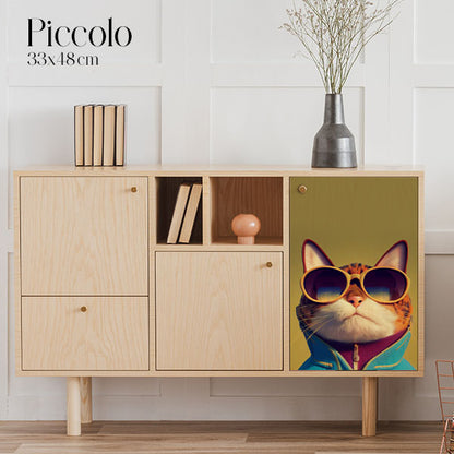 Dècoupage Fauna Pop - Gold Cat