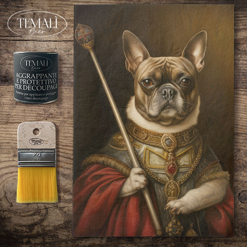 Dècoupage Fauna Pop - Sua Regalità