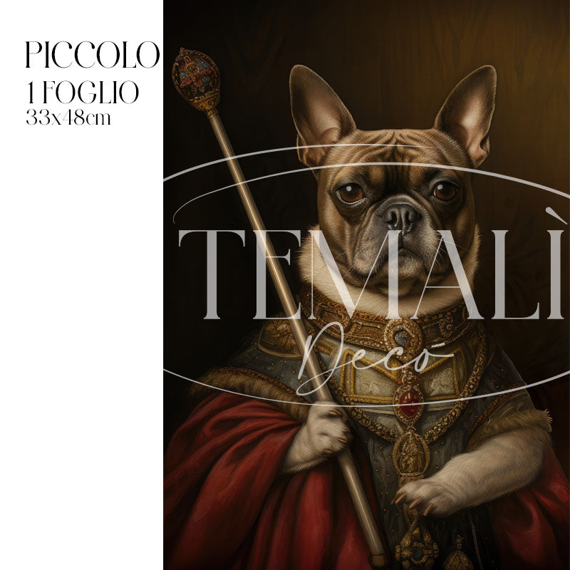 Dècoupage Fauna Pop - Sua Regalità