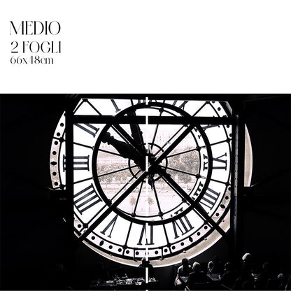 Decoupagé Architettura - Orologio Museo d'Orsay