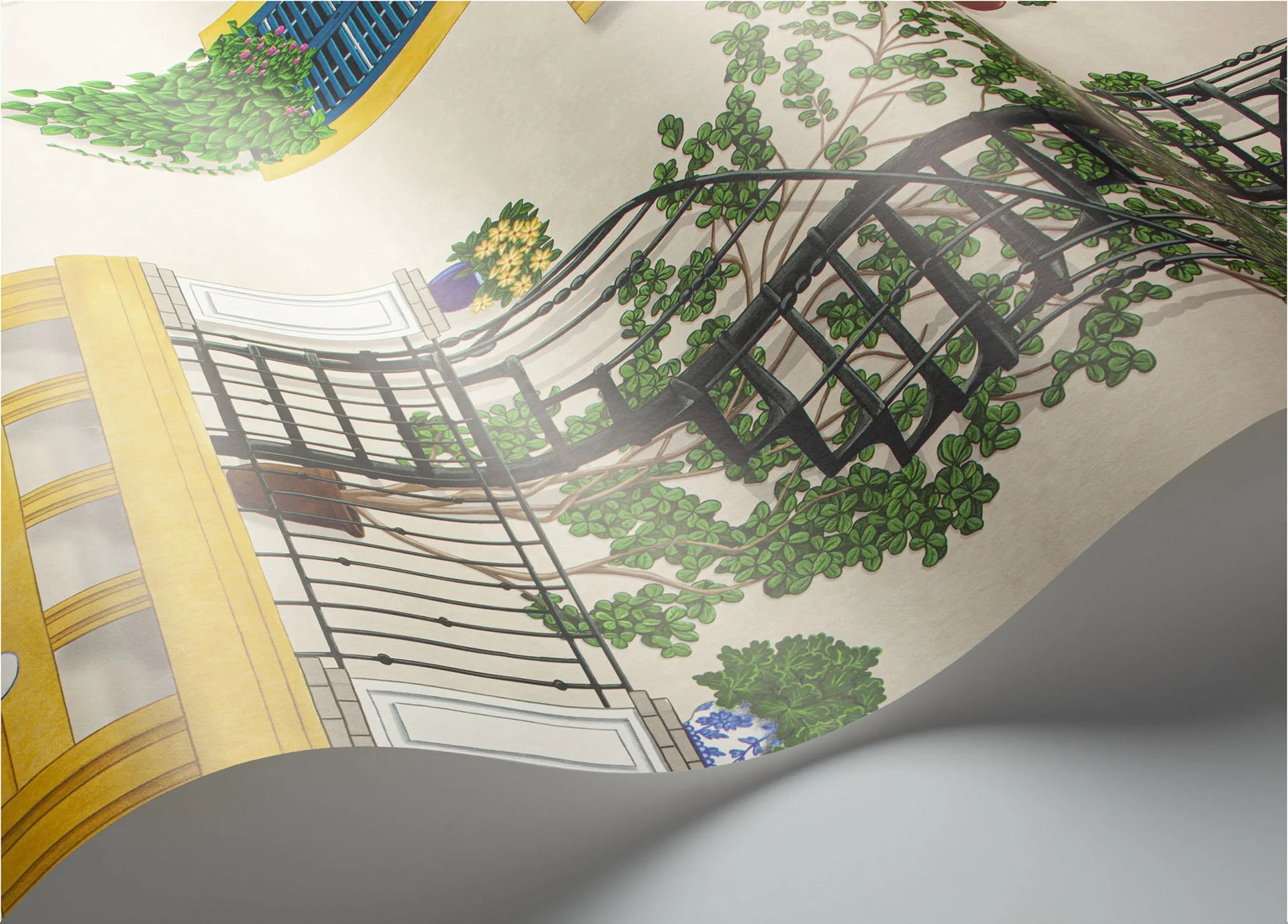 Carta da Parati "ALFARO GIALLO" | COLE & SON