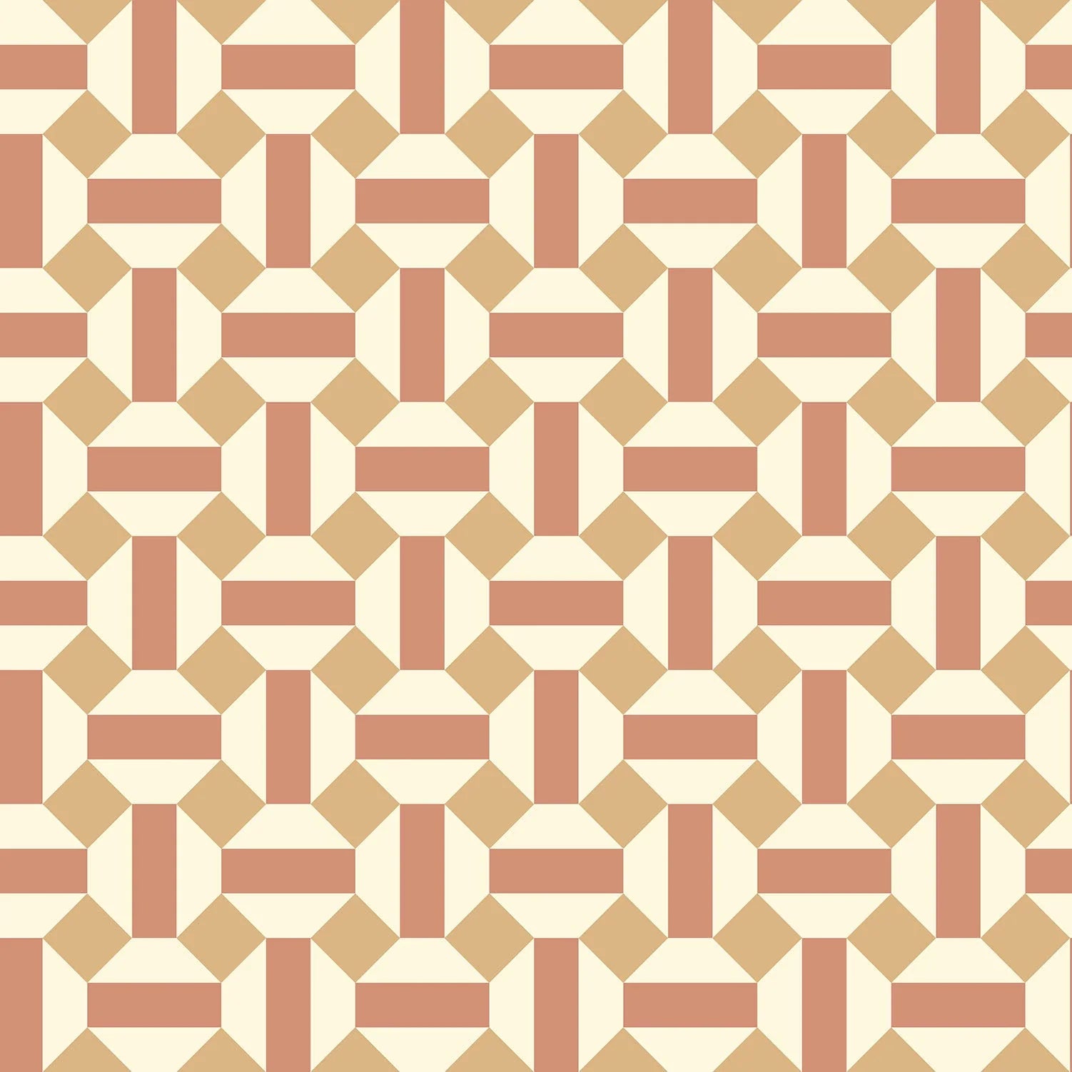 Carta da Parati "ALICATADO arancione" | COLE & SON