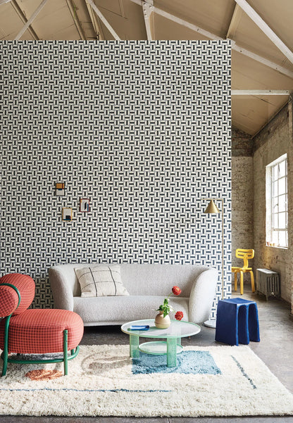 Carta da Parati "ALICATADO grigio" | COLE & SON