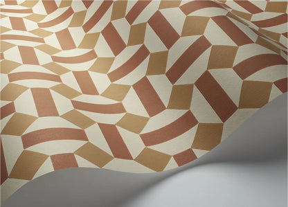 Carta da Parati "ALICATADO arancione" | COLE & SON