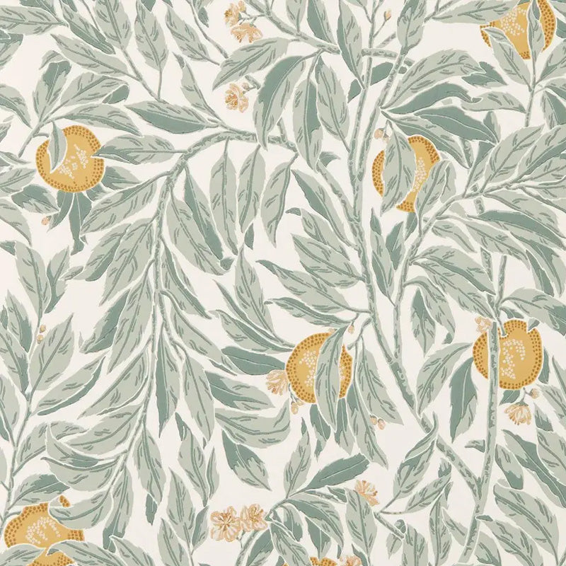 Carta da parati "Ancient Apple Verde" - Highgrove - SANDERSON