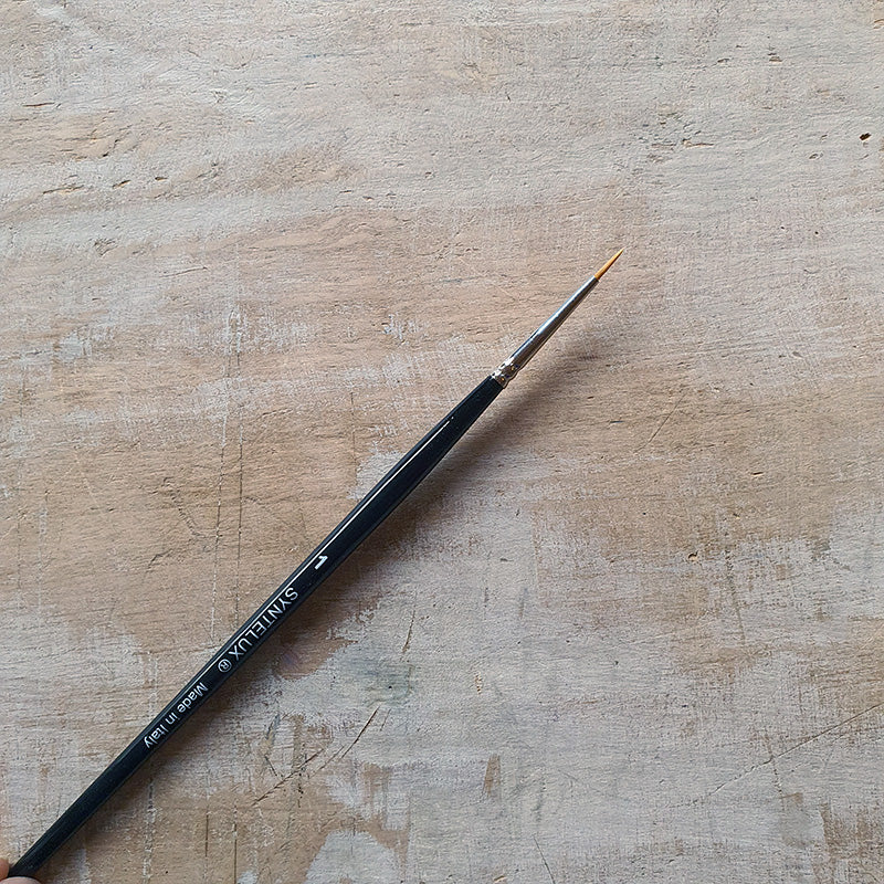 Pennellino da decorazione a Punta Tonda