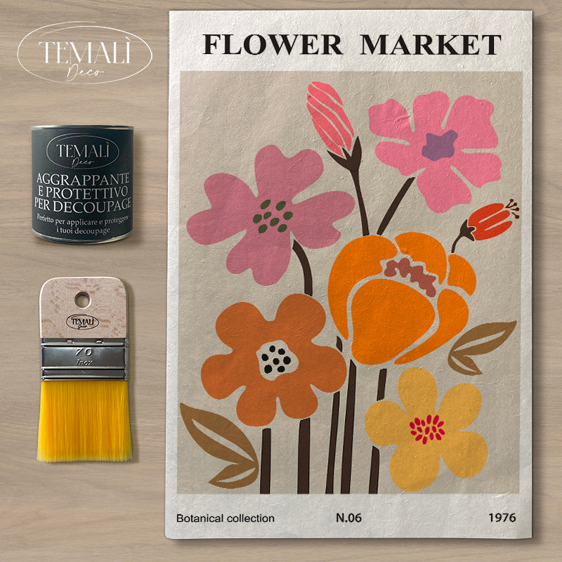 Découpage Botanical Vintage - Botanical Market N.06