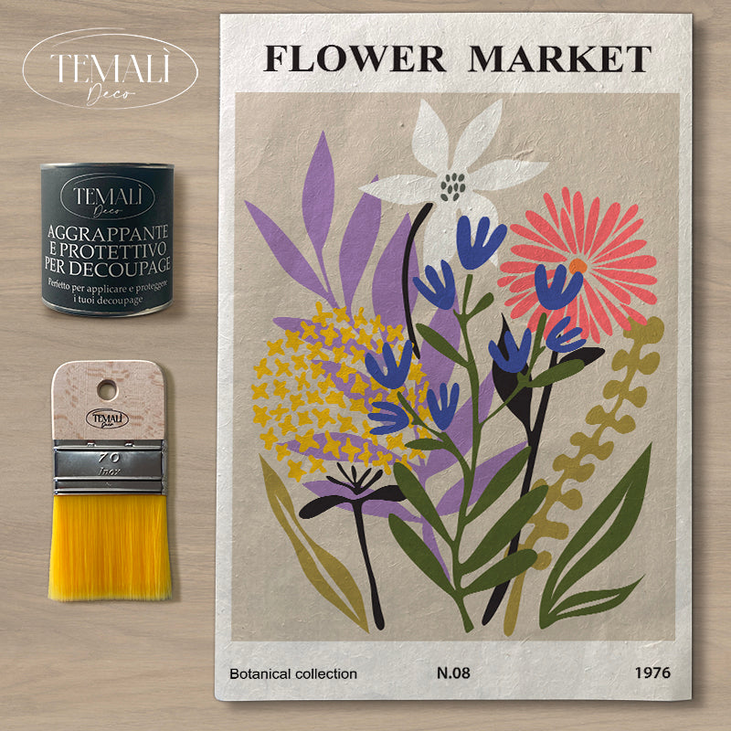 Découpage Botanical Vintage - Botanical Market N.08