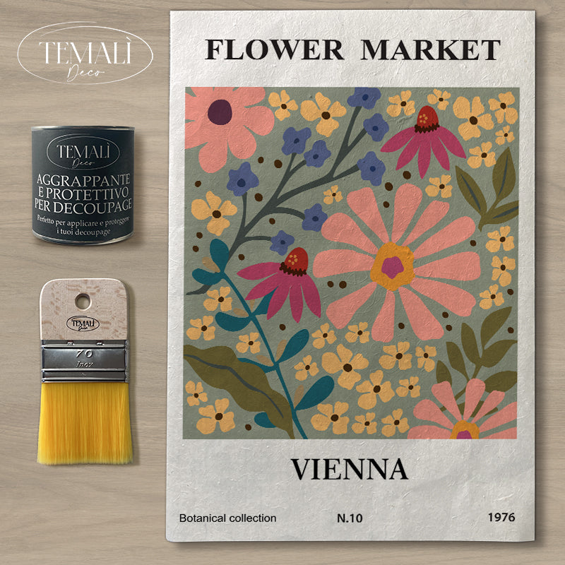 Dècoupage Botanical Vintage - Vienna N.10