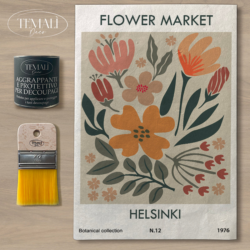 Dècoupage Botanical Vintage - Helsinki N.12