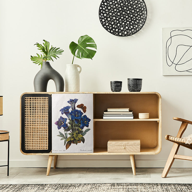 Découpage Botanical Vintage - Genziana