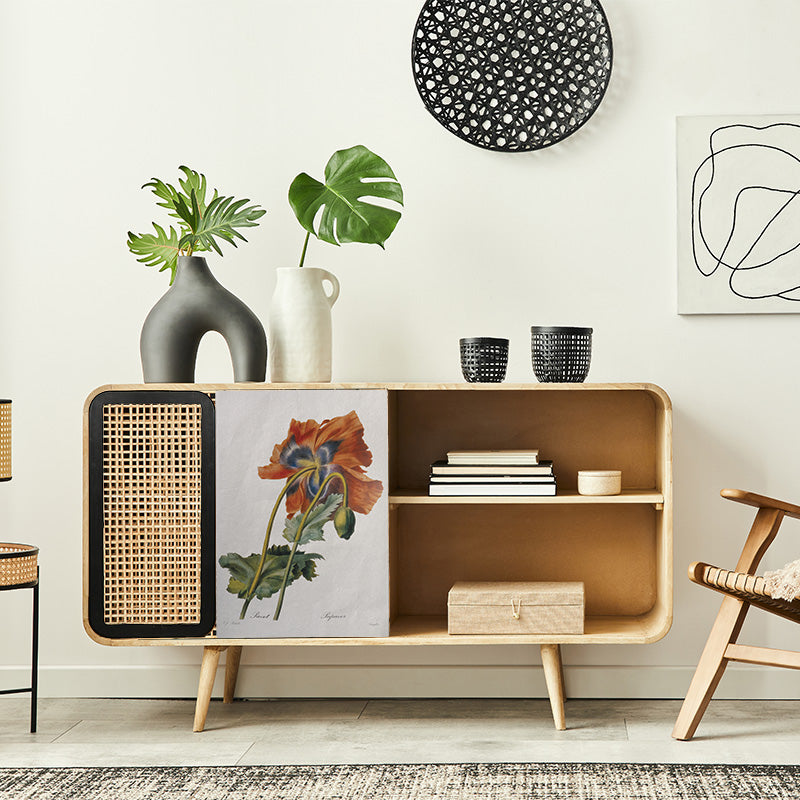 Dècoupage Botanical Vintage - Papavero Botanico