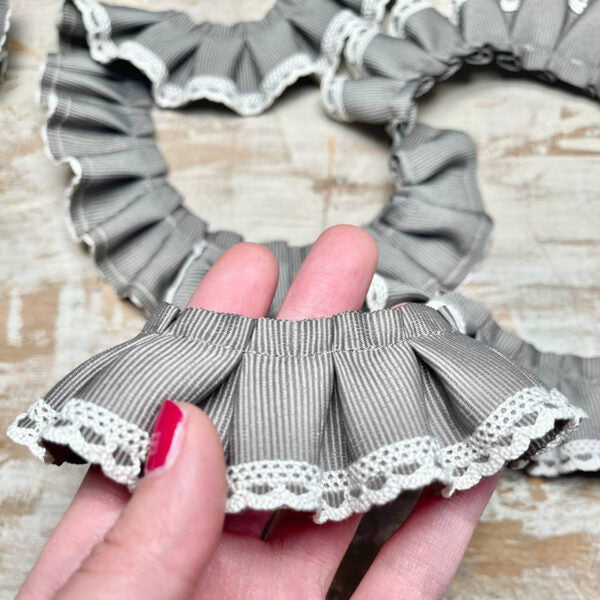 Balza "Sublime Grigio" Passamaneria Italiana - 4 cm