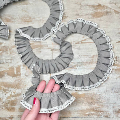 Balza "Sublime Grigio" Passamaneria Italiana - 4 cm