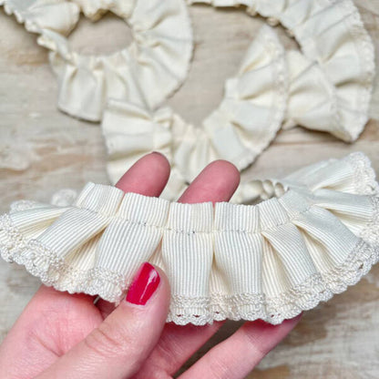 Balza "Sublime Panna" Passamaneria Italiana - 4 cm