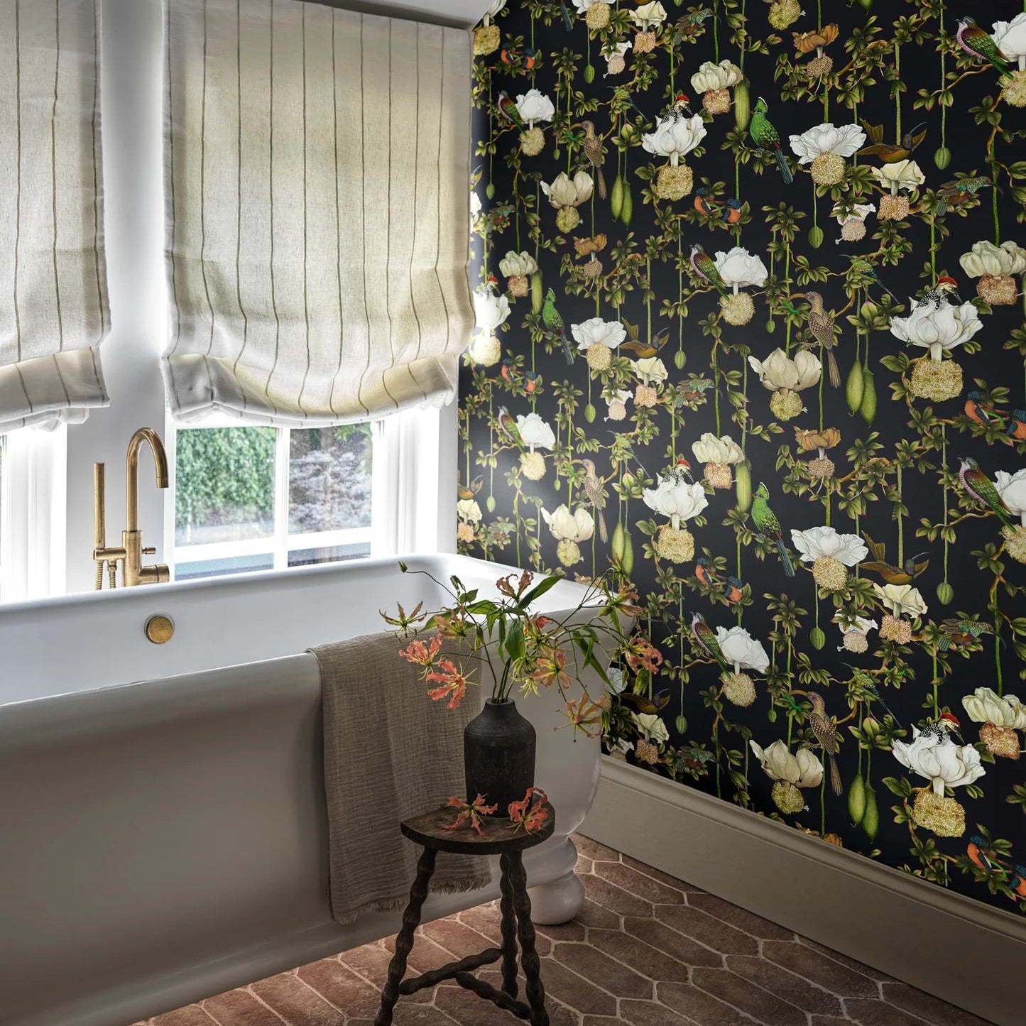 Carta da Parati “Baobab Botanica grigio scuro" | COLE & SON ARDMORE BAOBAB