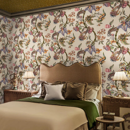 Wallpaper "Sticky Grass Aquamarine" | Harlequin
