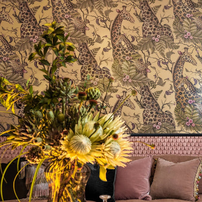 Wallpaper "Sticky Grass Aquamarine" | Harlequin