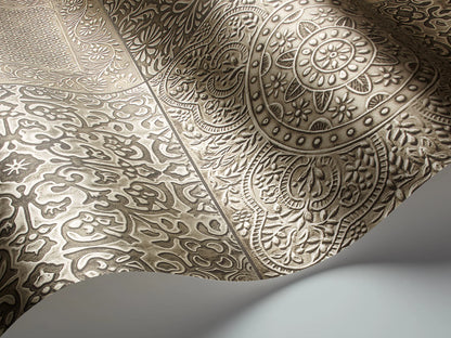 Carta da Parati "MARTYN LAWRENCE BULLARD" Bazaar grigio chiaro | COLE & SON