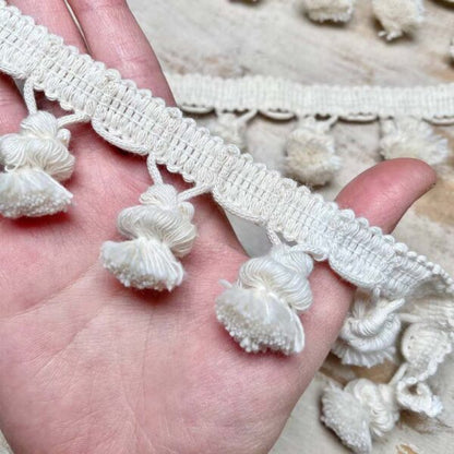 Bordo "Nappine Naturale" Passamaneria Italiana - 4,5 cm