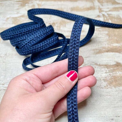 Bordo "Sinfonia Blu" Passamaneria Italiana - 1,2 cm