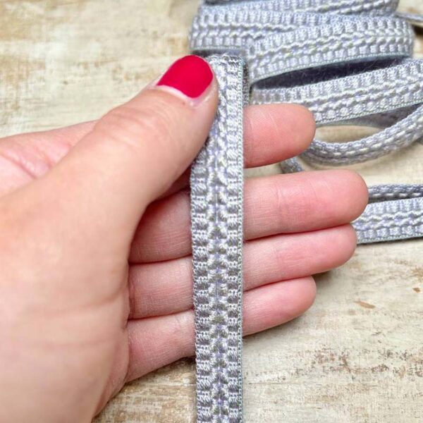 Bordo "Sinfonia Lilla" Passamaneria Italiana - 1,2 cm