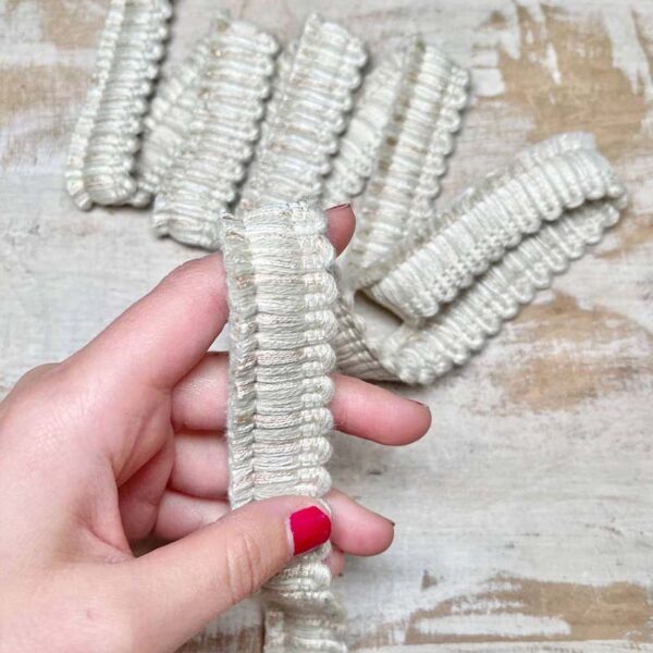 Bordo "Soffice Avorio" Passamaneria Italiana - 2,5 cm