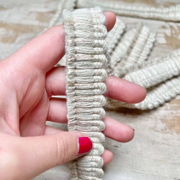 Bordo "Soffice Avorio" Passamaneria Italiana - 2,5 cm