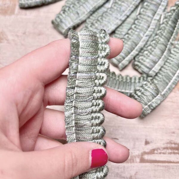 Bordo "Soffice Verdino" Passamaneria Italiana - 2,5 cm