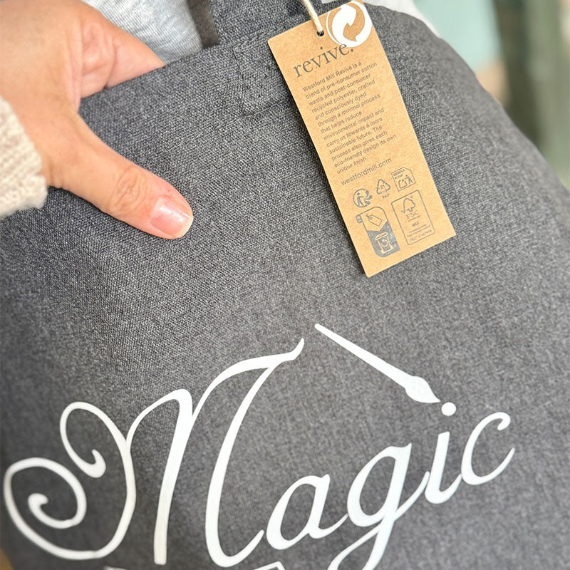 Borsa misto Cotone Grigio Antracite - Magic Paint