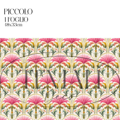 Découpage Tappezzeria – Cascata di foglie