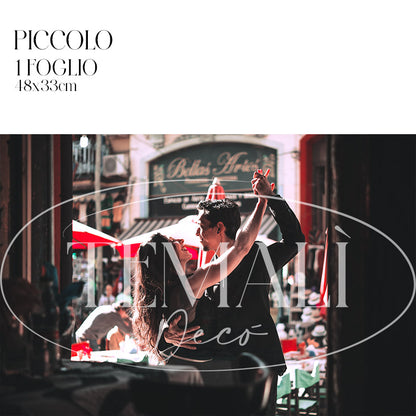 Decoupagé Città - Tango Love