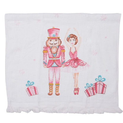 Asciugamano "Schiaccianoci&Ballerina" - 40x66 cm