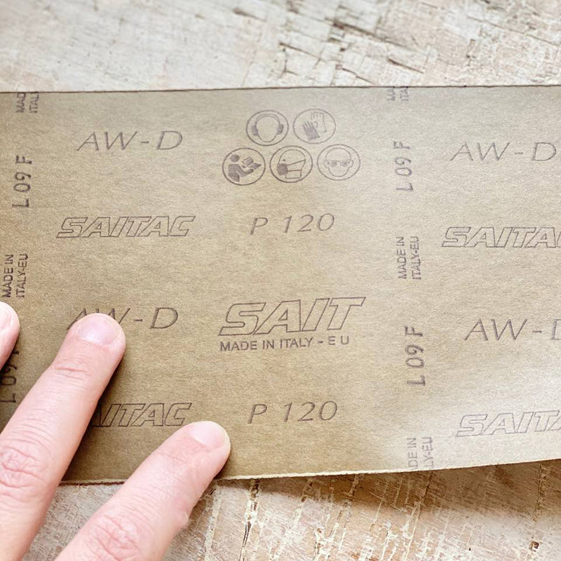 Carta vetro - BASE IN CARTA - Grana P120