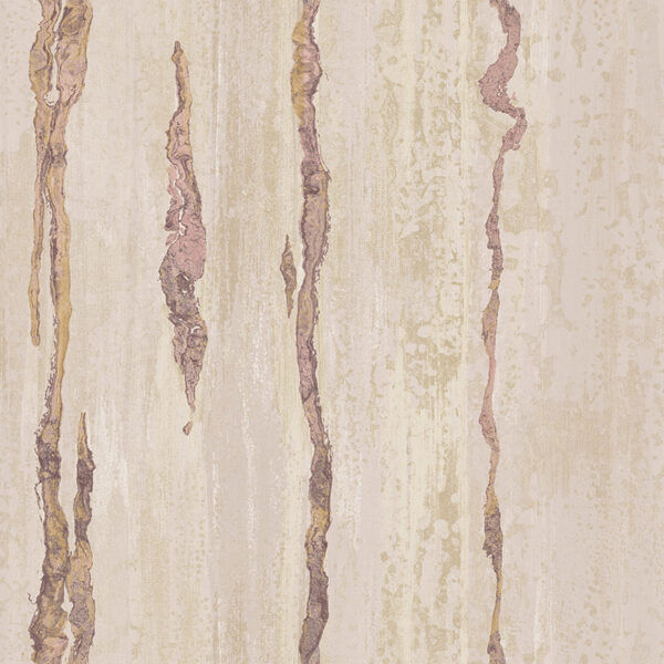 Tapete „Elegante Rinde Rosè“, nach Meter oder Rolle