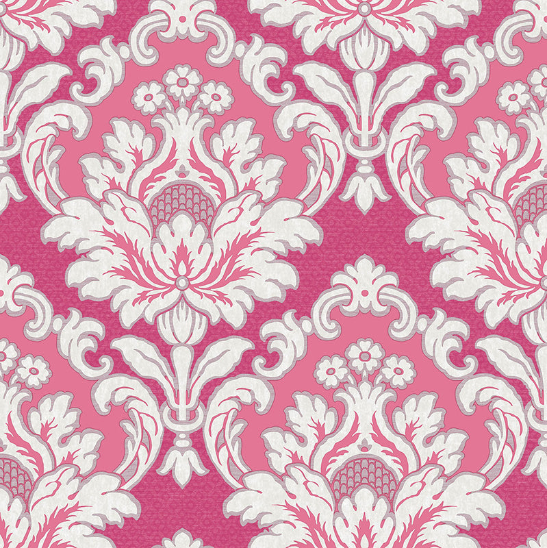 Papel pintado "Giglio Fucsia", por metro o rollo
