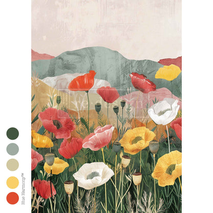 Carta de Fibra para Decoupage "Corona de Susurros" A4 - 21x29,7cm