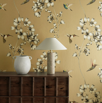 Carta da Parati “Amazilia Bronzo” | HARLEQUIN