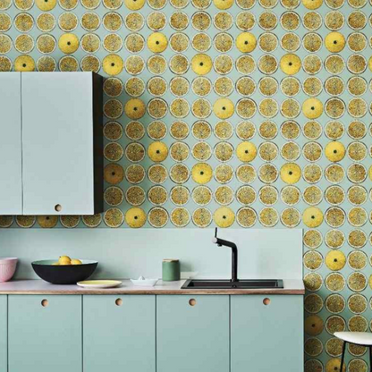Papier peint « Oranges jaunes » Fornasetti | COLE & SON