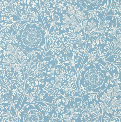 Carta da Parati "Chamomile Azzurra" MORRIS & CO. | THE HUNTINGTON