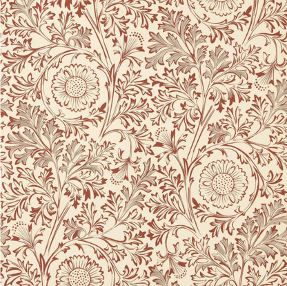 Papel pintado "YEW & ARIL SPEARMINT" Morris & Co. - Sanderson