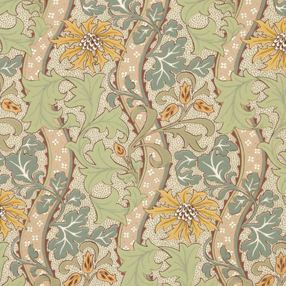 Tapete "YEW & ARIL SPEARMINT" Morris & Co. - Sanderson