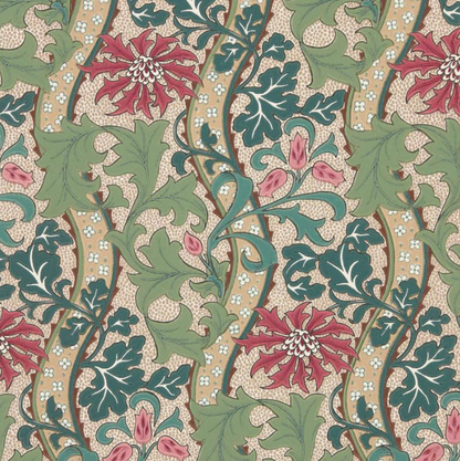 Tapete "YEW & ARIL SPEARMINT" Morris & Co. - Sanderson