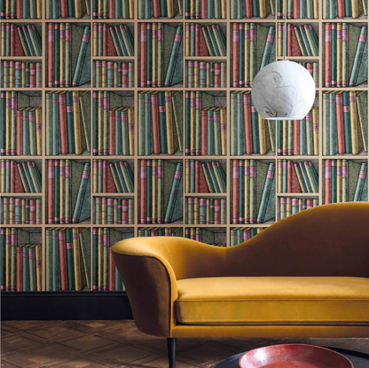 Carta da Parati "Ex libris multicolor" Fornasetti | COLE & SON