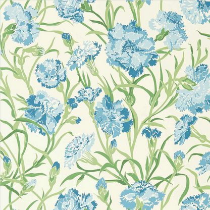 Carta da Parati “Fleur De Joie Azzurro” | HARLEQUIN