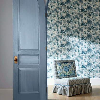 Carta da Parati “Flores Azzurra” | HARLEQUIN