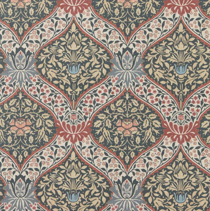 Papier peint "YEW & ARIL SPEARMINT" Morris & Co. - Sanderson